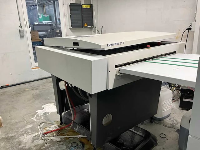 2007 glunz & jensen mp 85 plaatontwikkelaar grafische offset platen - afbeelding 1 van  12