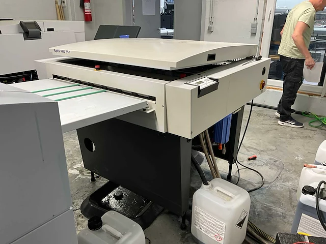 2007 glunz & jensen mp 85 plaatontwikkelaar grafische offset platen - afbeelding 5 van  12