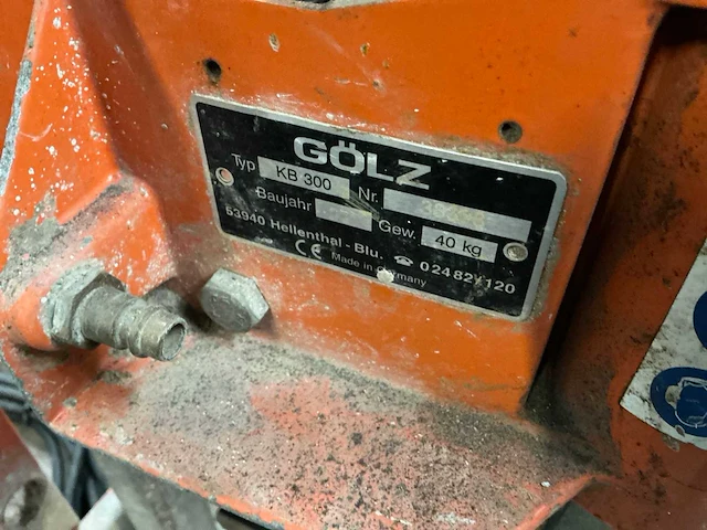 2007 gölz kb300 verticale diamantboormachine - afbeelding 8 van  8