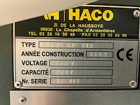 2007 haco erms 46220 cnc- kantbank - afbeelding 9 van  9
