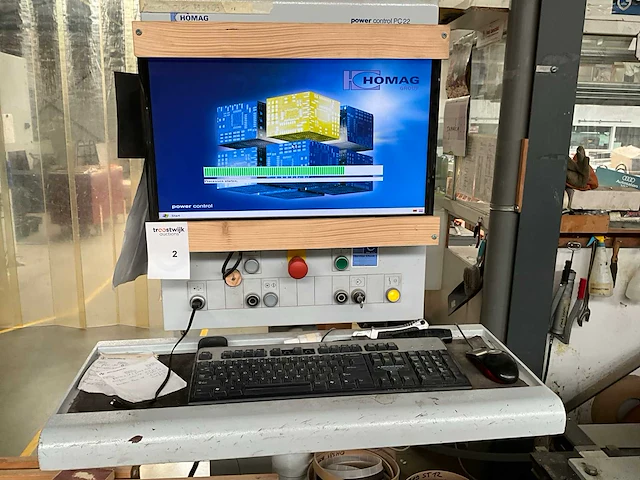 2007 homag optimat kal 310/8/a20/s2 kantaanlijmmachine - afbeelding 19 van  25
