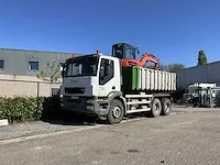 2007 iveco trakker vrachtwagen met containersysteem