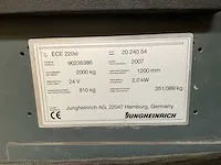 2007 jungheinrich ece 220xl orderpicker - afbeelding 5 van  5