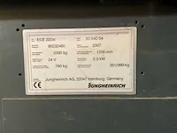 2007 jungheinrich ece 220xl orderpicker - afbeelding 5 van  5
