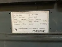 2007 jungheinrich ece 220xl orderpicker - afbeelding 5 van  5