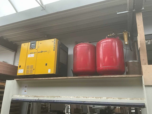 2007 kaeser ask32t sfc schroefcompressor - afbeelding 1 van  7