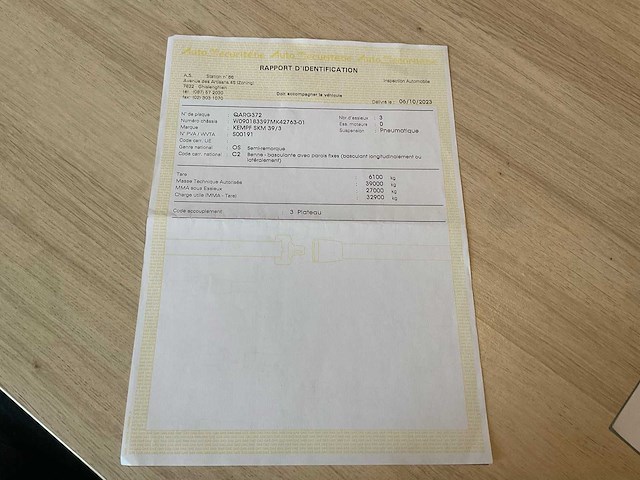 2007 kempf skm 39/3 kipper - afbeelding 17 van  27