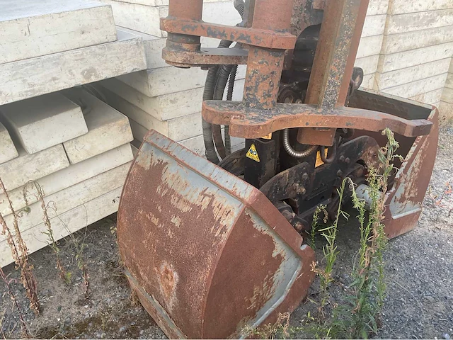 2007 kinshofer hydraulische grijper 60 cm + container - afbeelding 2 van  9