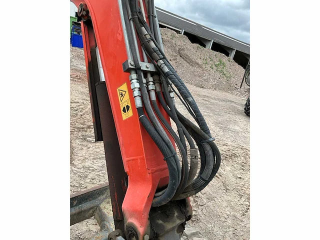 2007 kubota kx101-3 minigraafmachine - afbeelding 17 van  18