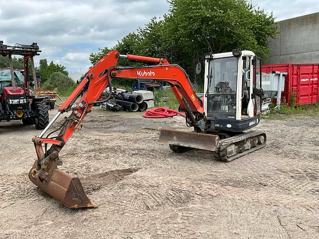 2007 kubota kx101-3 minigraafmachine - afbeelding 1 van  18