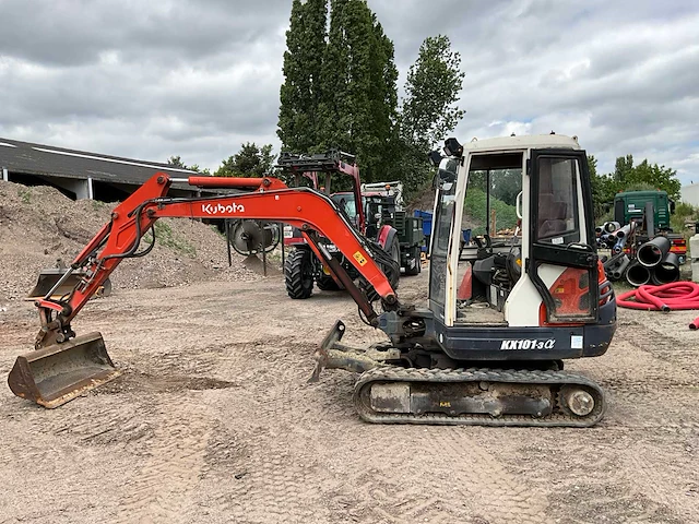 2007 kubota kx101-3 minigraafmachine - afbeelding 2 van  18