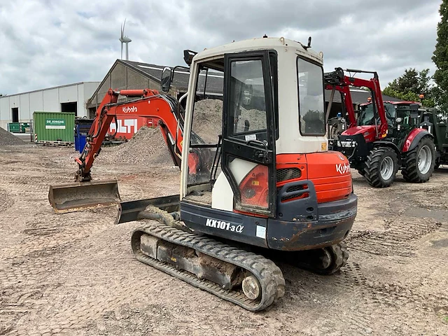 2007 kubota kx101-3 minigraafmachine - afbeelding 3 van  18