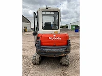 2007 kubota kx101-3 minigraafmachine - afbeelding 4 van  18