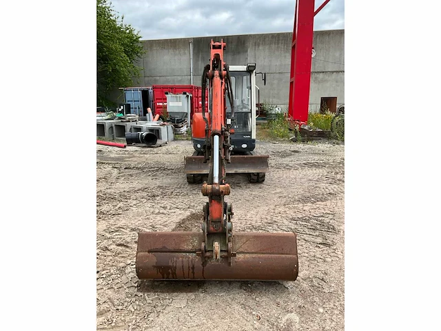 2007 kubota kx101-3 minigraafmachine - afbeelding 8 van  18