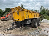 2007 kvh constructie 18tl dumper aanhanger - afbeelding 1 van  23
