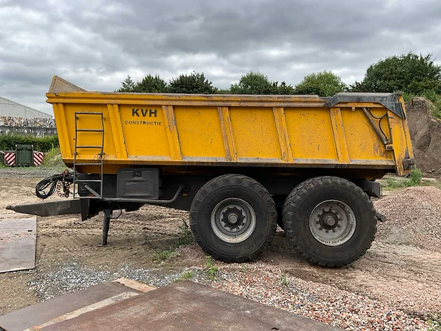 2007 kvh constructie 18tl dumper aanhanger - afbeelding 2 van  23