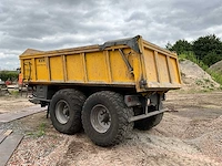 2007 kvh constructie 18tl dumper aanhanger - afbeelding 3 van  23