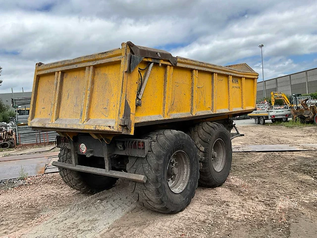 2007 kvh constructie 18tl dumper aanhanger - afbeelding 5 van  23
