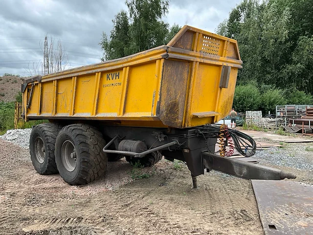 2007 kvh constructie 18tl dumper aanhanger - afbeelding 7 van  23