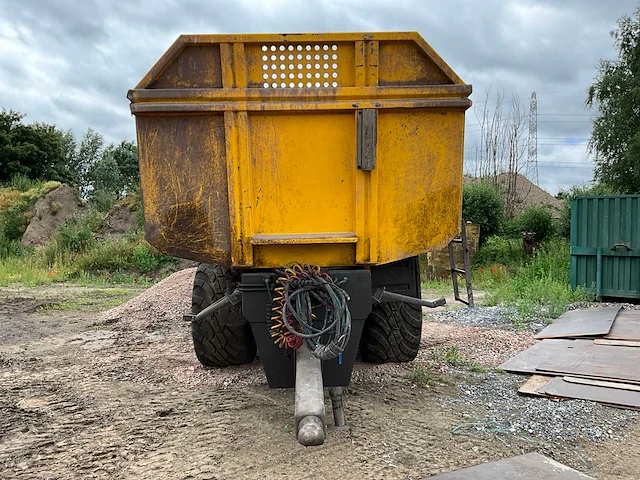 2007 kvh constructie 18tl dumper aanhanger - afbeelding 8 van  23