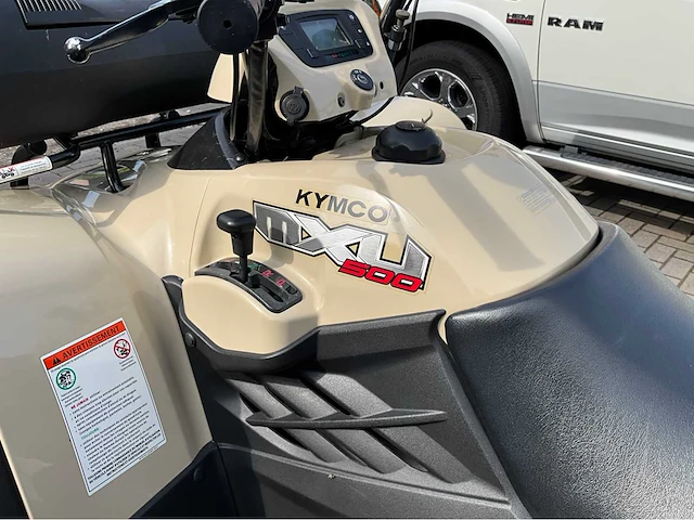 2007 kymco mxu 500 2x4 quad - afbeelding 15 van  31