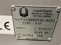 2007 lloyd doyle redline x4 ld6000 pcb scanner - afbeelding 8 van  8