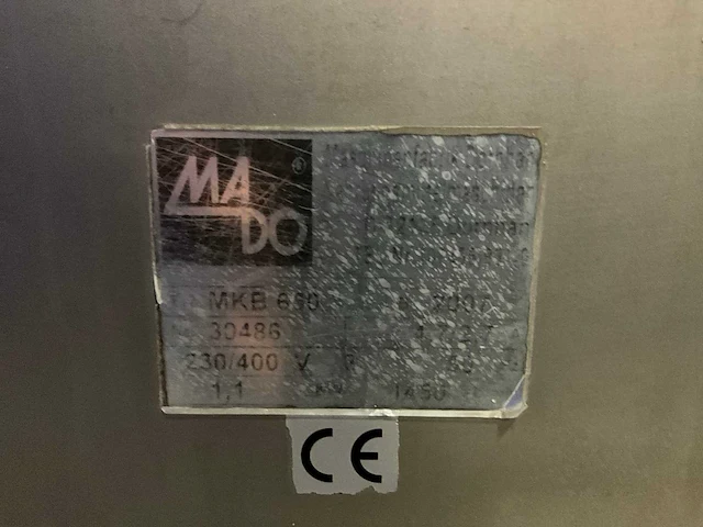 2007 mado mkb650 lintzaag - afbeelding 8 van  8