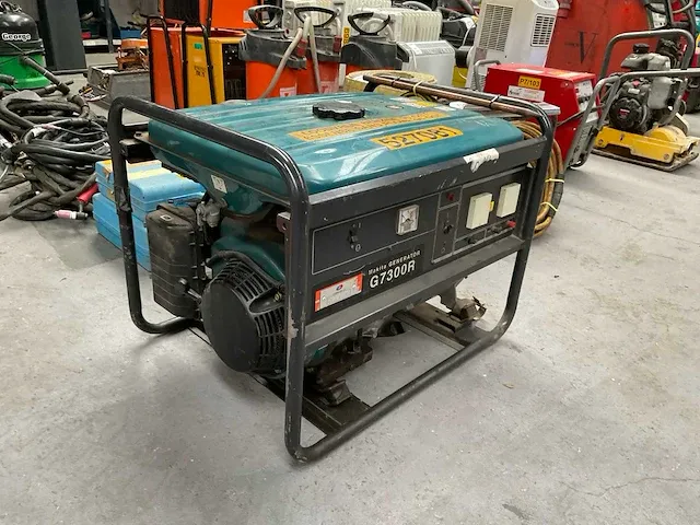 2007 makita g7300r stroomgenerator - afbeelding 3 van  5