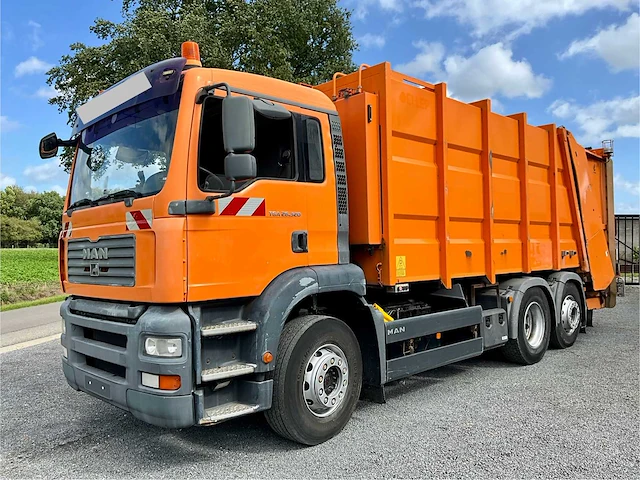 2007 man tga 26.320 vuiliswagen - afbeelding 1 van  66