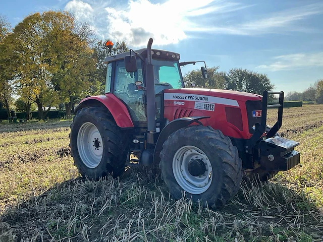 2007 massey ferguson 6490 dyna-6 vierwielaangedreven landbouwtractor - afbeelding 27 van  32