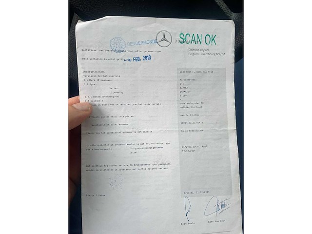 2007 mercedes b150 - afbeelding 5 van  14