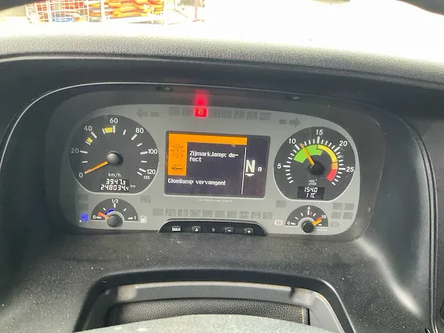 2007 mercedes-benz actros 2636 vrachtwagen met autolaadkraan - afbeelding 3 van  11