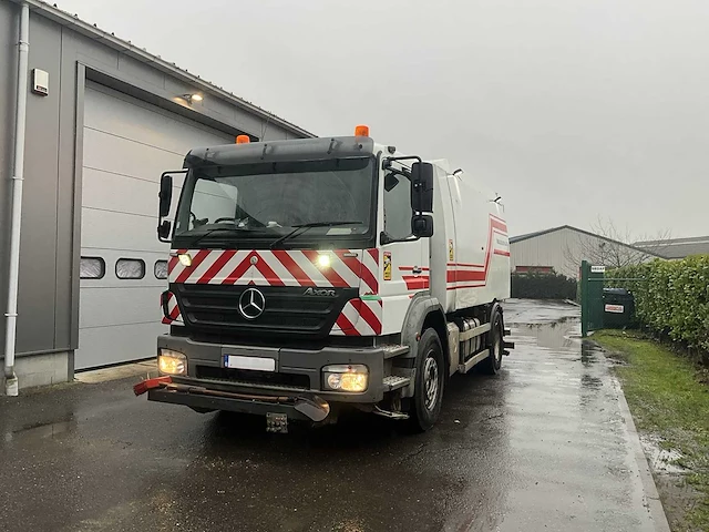 2007 mercedes-benz axor beam veegwagen - afbeelding 1 van  35