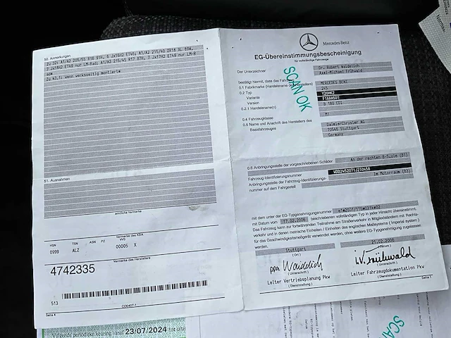 2007 mercedes-benz b180 personenauto - afbeelding 21 van  30