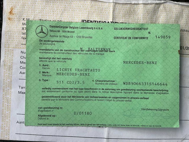 2007 mercedes sprinter bedrijfswagen - afbeelding 31 van  38