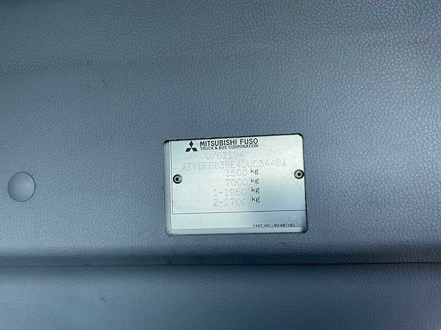 2007 mitsubishi canter wagen - afbeelding 27 van  41