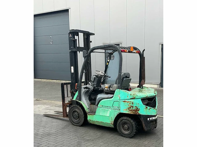 2007 mitsubishi fd35n diesel vorkheftruck - afbeelding 2 van  12