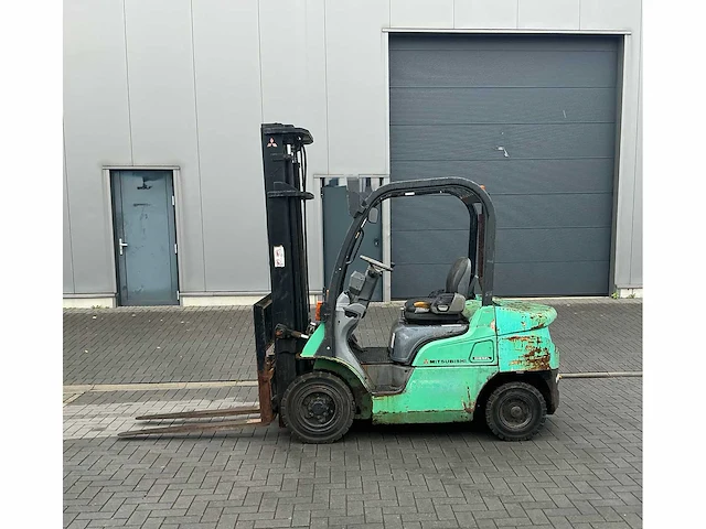 2007 mitsubishi fd35n diesel vorkheftruck - afbeelding 3 van  12