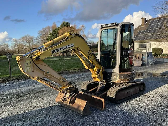 2007 new holland e30.2sr minigraafmachine - afbeelding 1 van  26