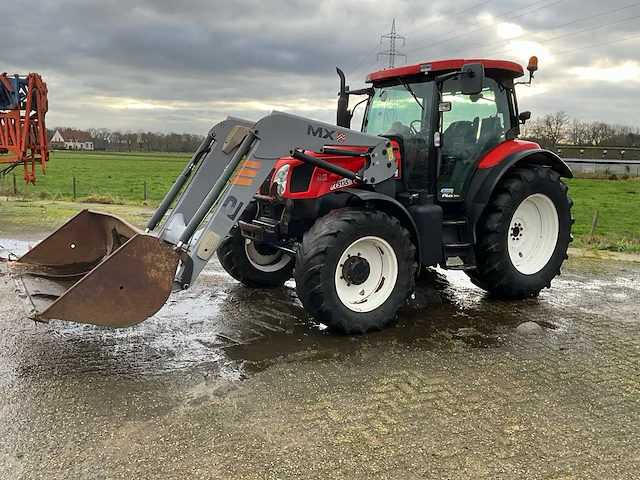 2007 new holland ts135a plus met frontlader vierwielaangedreven landbouwtractor - afbeelding 12 van  43