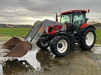 2007 new holland ts135a plus met frontlader vierwielaangedreven landbouwtractor - afbeelding 30 van  43
