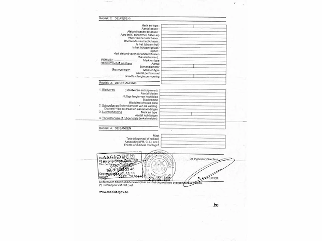 2007 noyens a2/3500a be oplegger - afbeelding 15 van  25