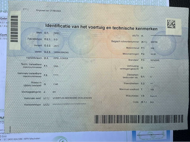 2007 opel corsa personenauto - afbeelding 35 van  41