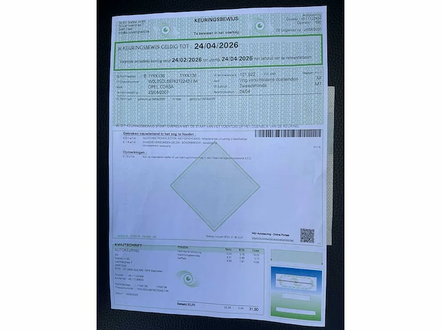 2007 opel corsa personenauto - afbeelding 36 van  41
