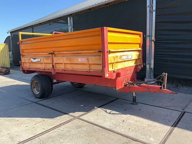 2007 peecon 600 dumper aanhanger - afbeelding 1 van  19