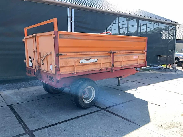 2007 peecon 600 dumper aanhanger - afbeelding 3 van  19