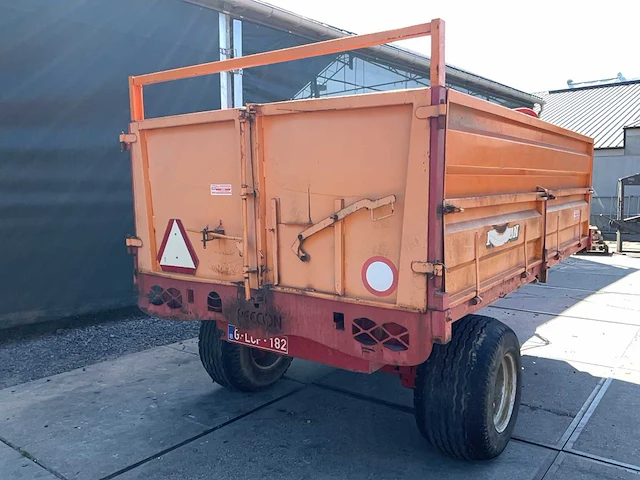 2007 peecon 600 dumper aanhanger - afbeelding 4 van  19