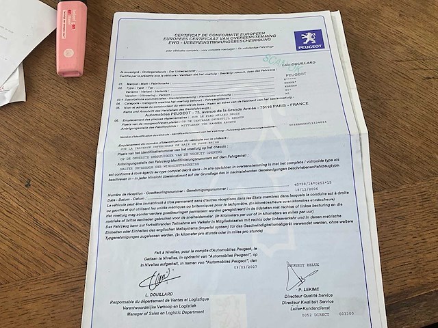 2007 peugeot 807 - afbeelding 18 van  26