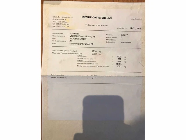 2007 peugeot expert 2.0hdi /airco - afbeelding 8 van  17