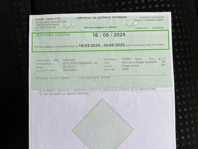2007 peugeot partner - afbeelding 54 van  60